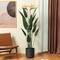Glitzhome® 5.25ft. Faux Bird of Paradise Plant in Pot